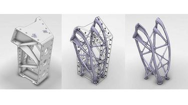 Airbus Defence and Space 3D štampani nosač antene za satelitsku platformu Eurostar E3000